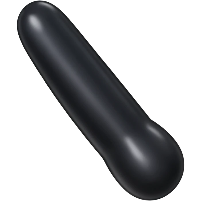 black oiled up penis emoji