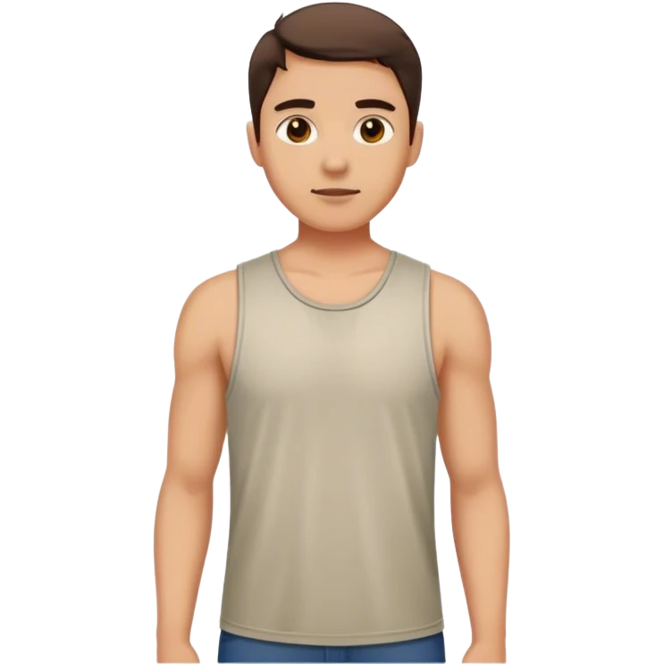 sleeveless shirt outdoor portrait emoji