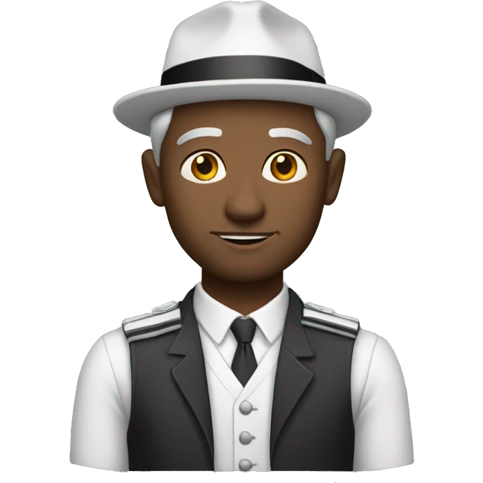 un fondateur blanc emoji