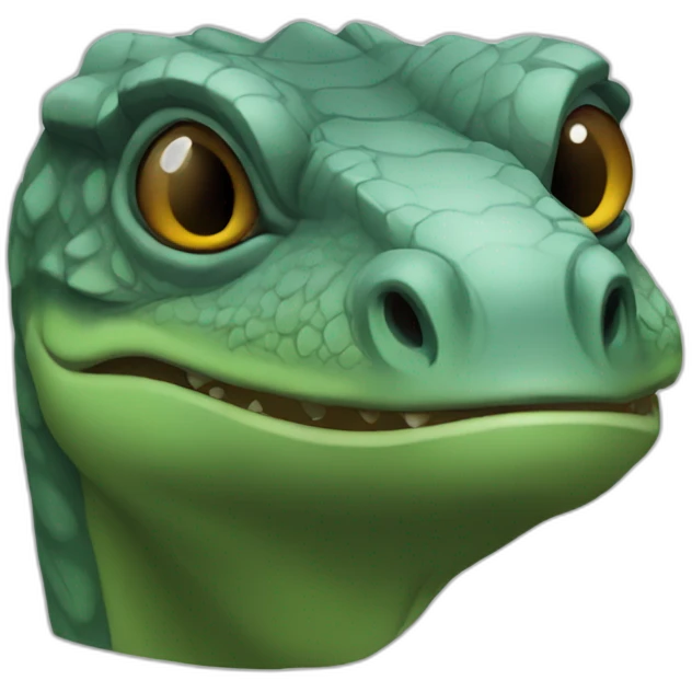 Komodo thinking emoji