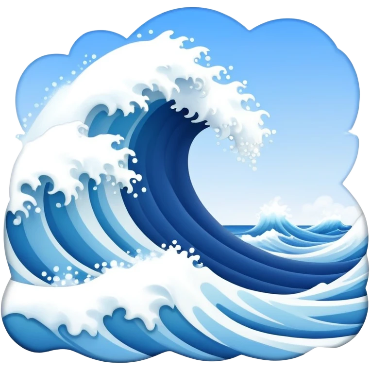 Waves emoji