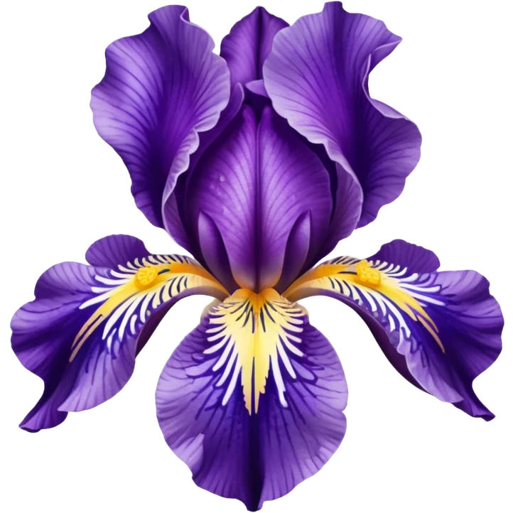 Iris flowers  emoji