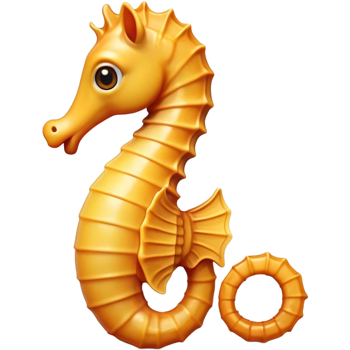 Cinematic Comical Sea Horse Portrait Emoji, Head tilted dramatically with an exaggeratedly amused expression, featuring a delicately curved seahorse with a whimsically coiled tail and wide, comically expressive eyes full of playful disbelief, Simplified yet hilariously expressive features, highly detailed, glowing with a slightly sassy aquatic glow, high shine, dramatic yet playful, stylized with an air of quirky marine mischief, soft glowing outline, capturing the essence of a meme-worthy seahorse that looks ready to drift its way into viral fame! emoji