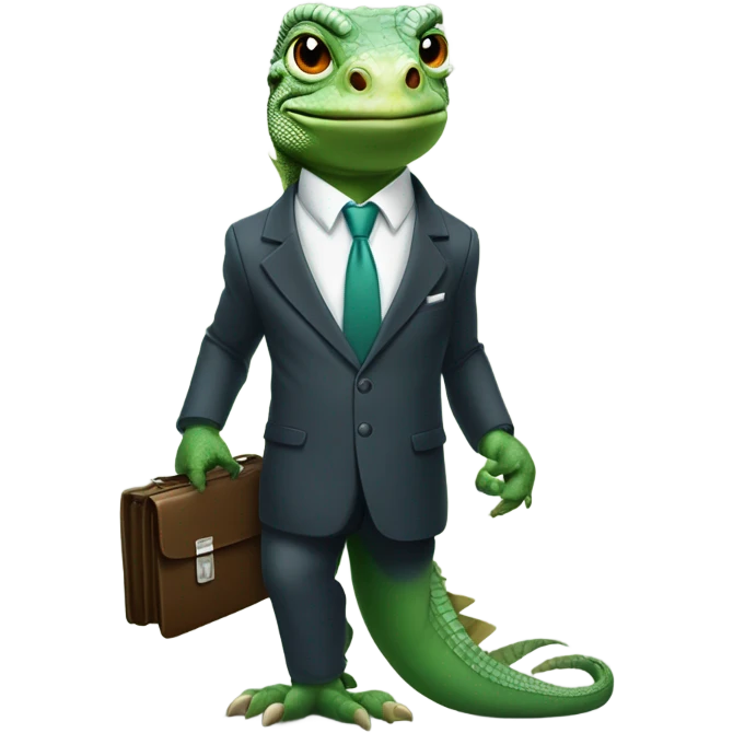 capitalist-iguana emoji