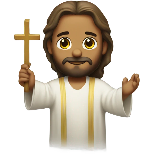jesus bein baptism emoji