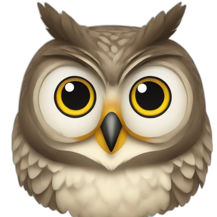 Owl-logo emoji