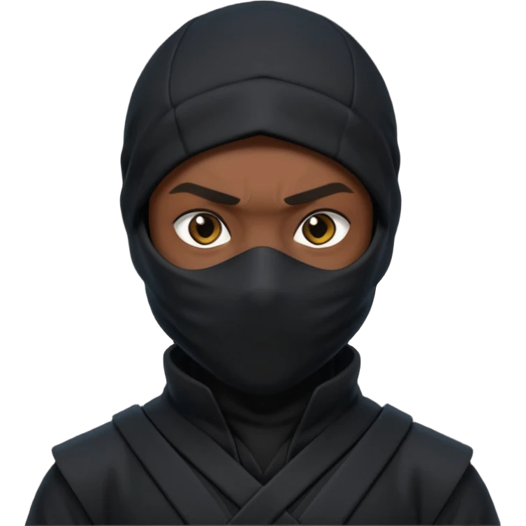 black ninja emoji