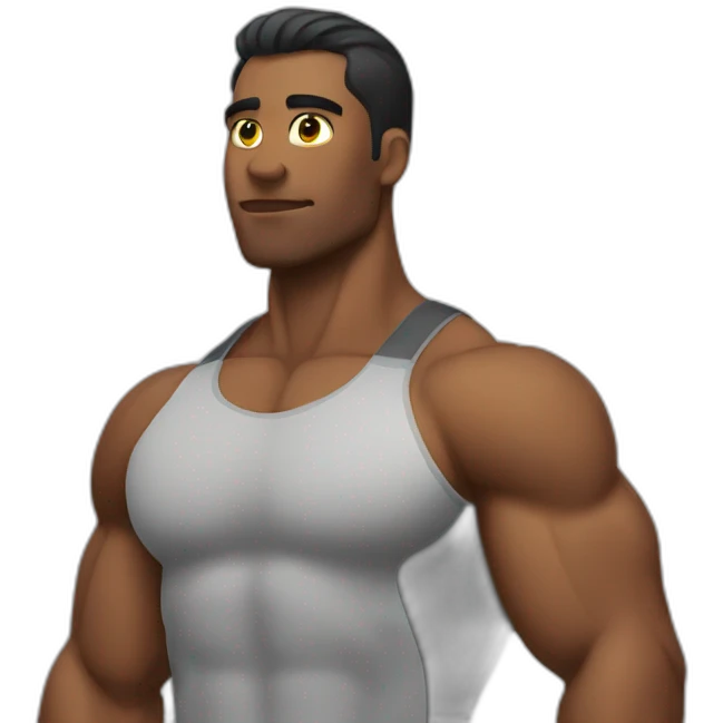 Flexing shoulder emoji