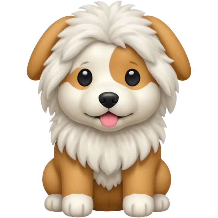 dog made of wool  emoji