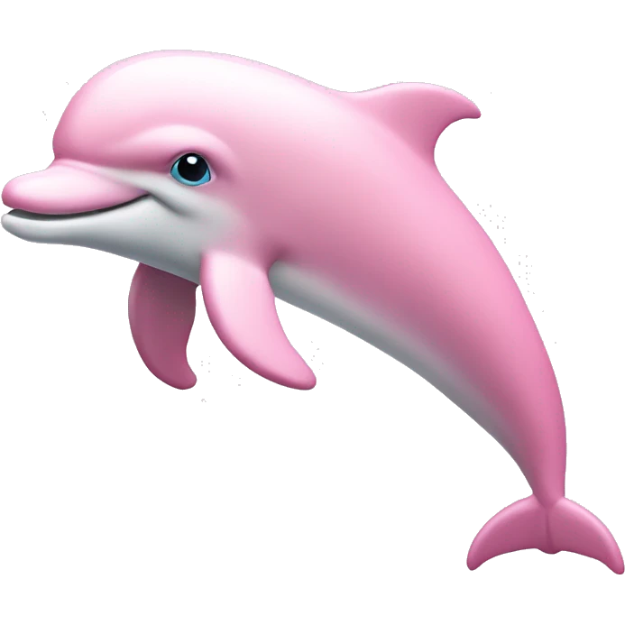 Pastel-pink-colors-dolphin emoji
