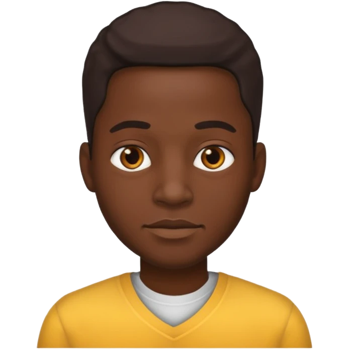 African american male emoji