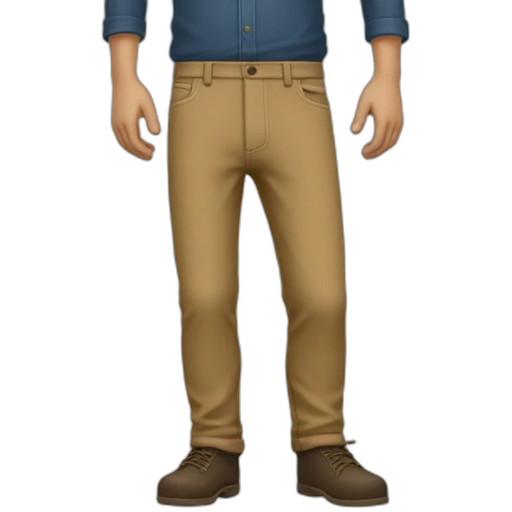 Felle avec un pantalon moulant emoji