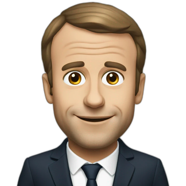 Emmanuel Macron emoji