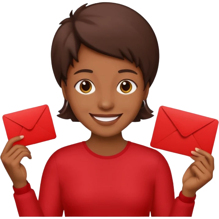 Eloji 🙂un carton rouge dans la main  emoji