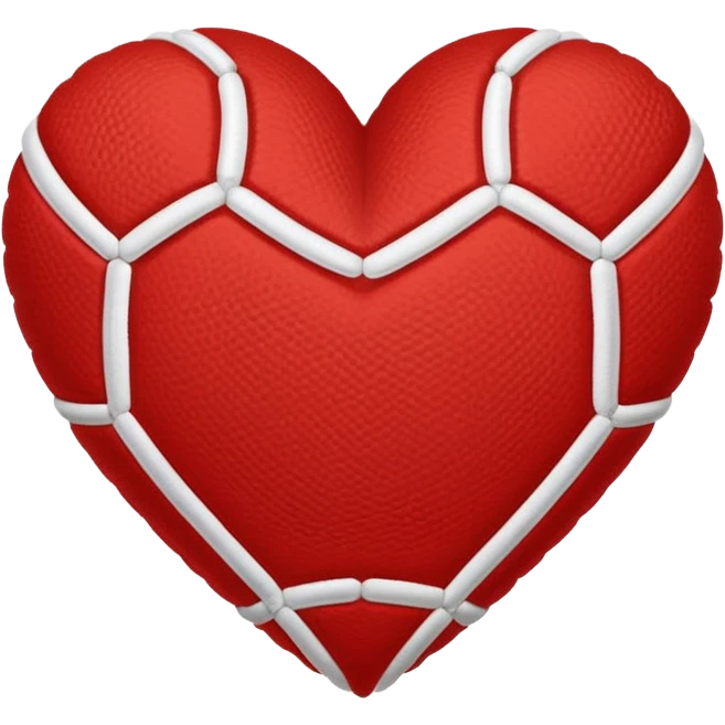 sports themed heart emoji