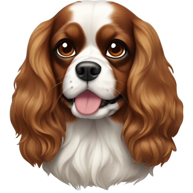 King Charles spaniel emoji