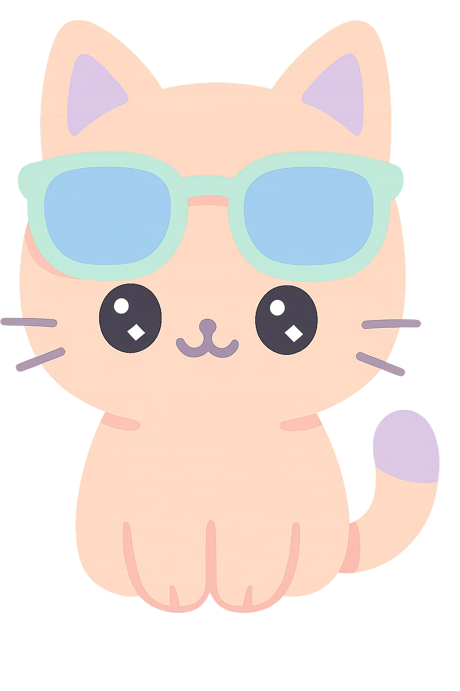 cat wearing sunglasses emoji