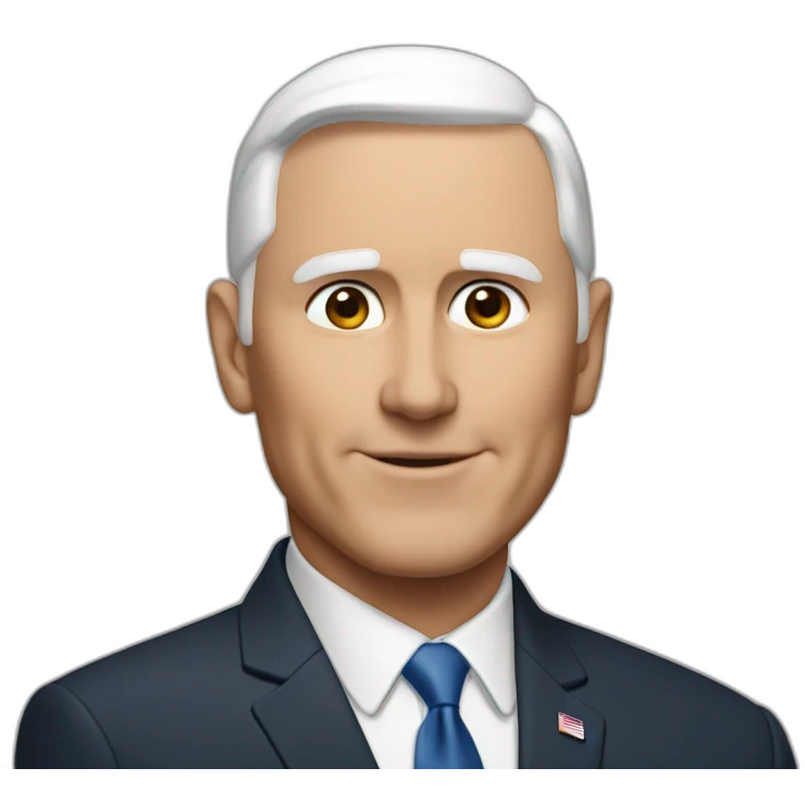 Mike Pence official portray emoji