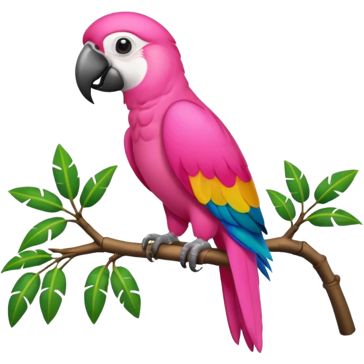 Parrot 🦜 with bikini 👙  emoji