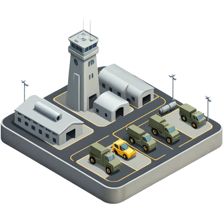 modern military base emoji