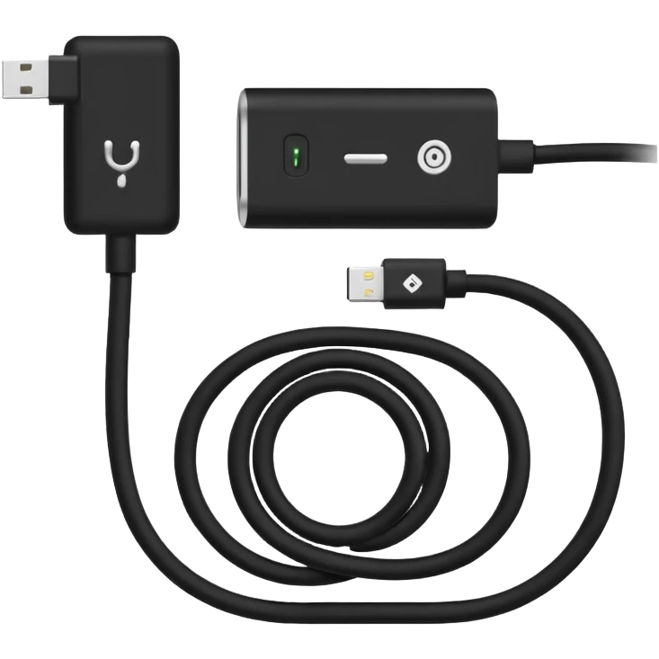 eletkro auto ladekabel emoji