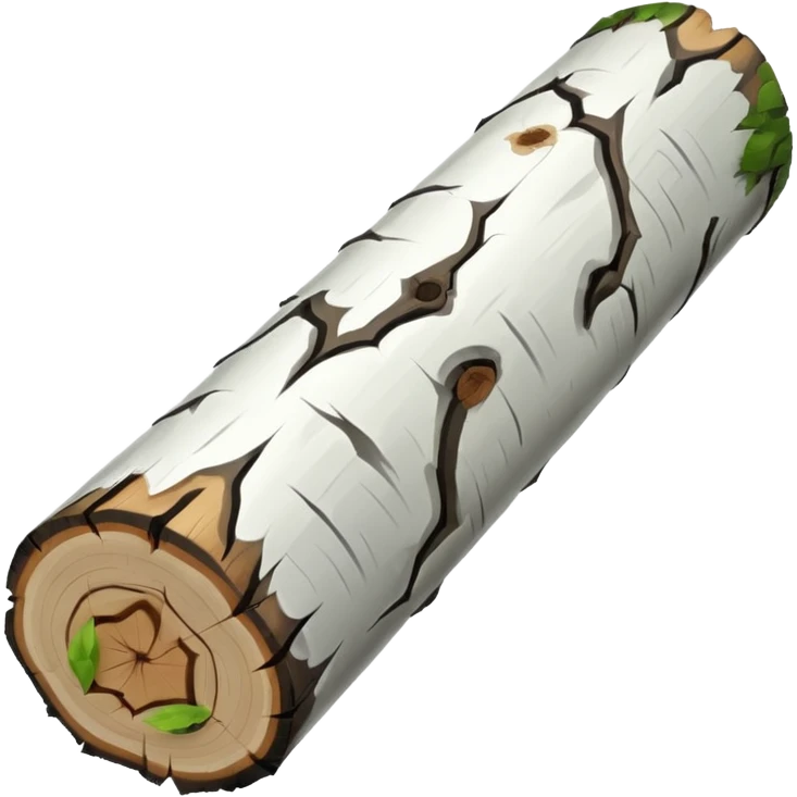 birch log emoji