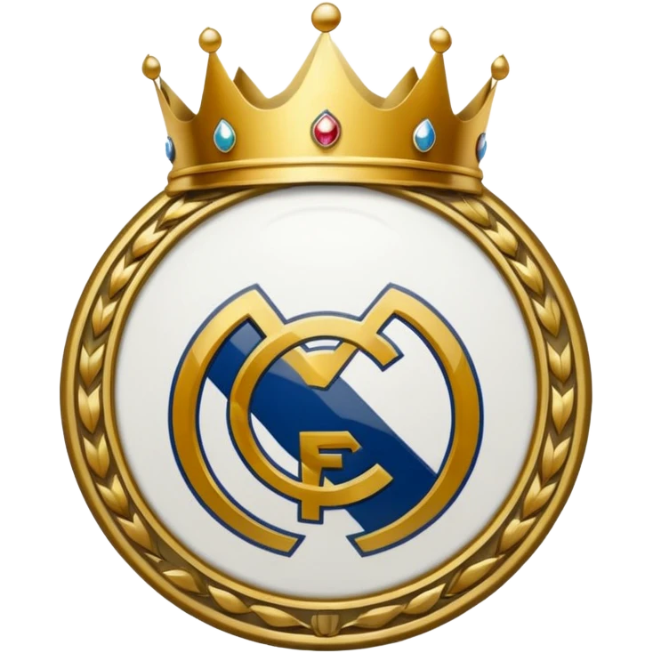Real Madrid logo emoji