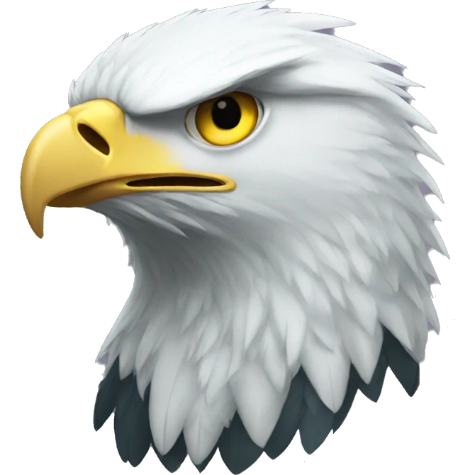 aggressive eagle emoji