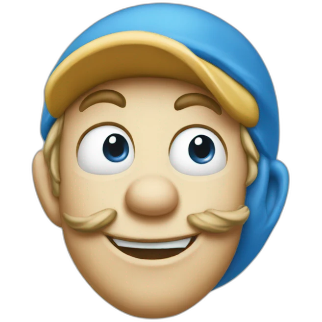 Smurf emoji
