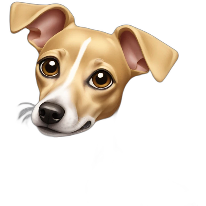 golden italian greyhound chihuahua emoji