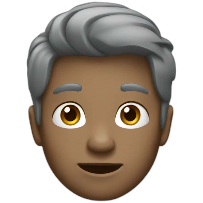 Chat gris emoji
