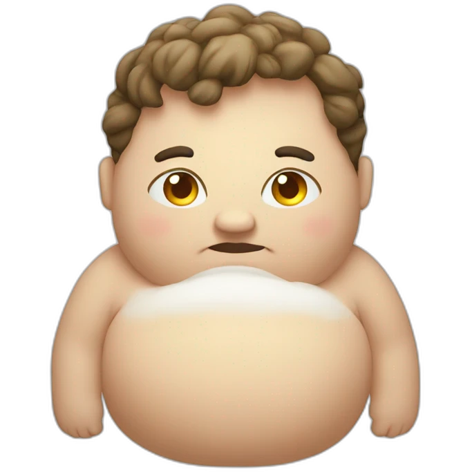 Obese emoji