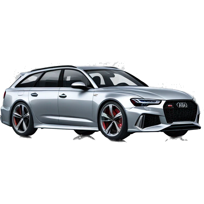 audi rs 6 car emoji