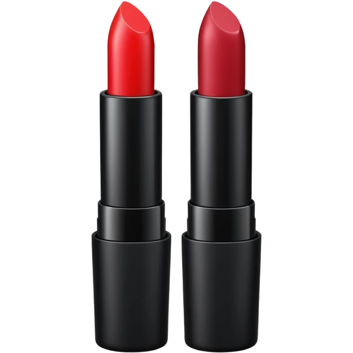 lip stick black emoji