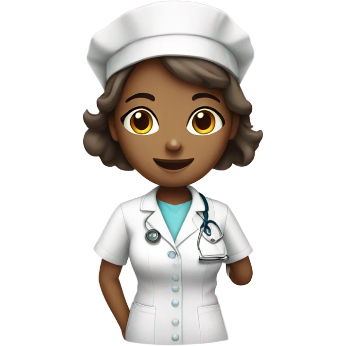 cute nurse emoji