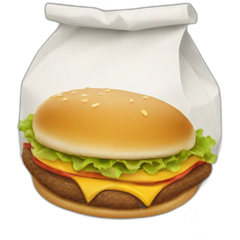 McDonald’s bag emoji