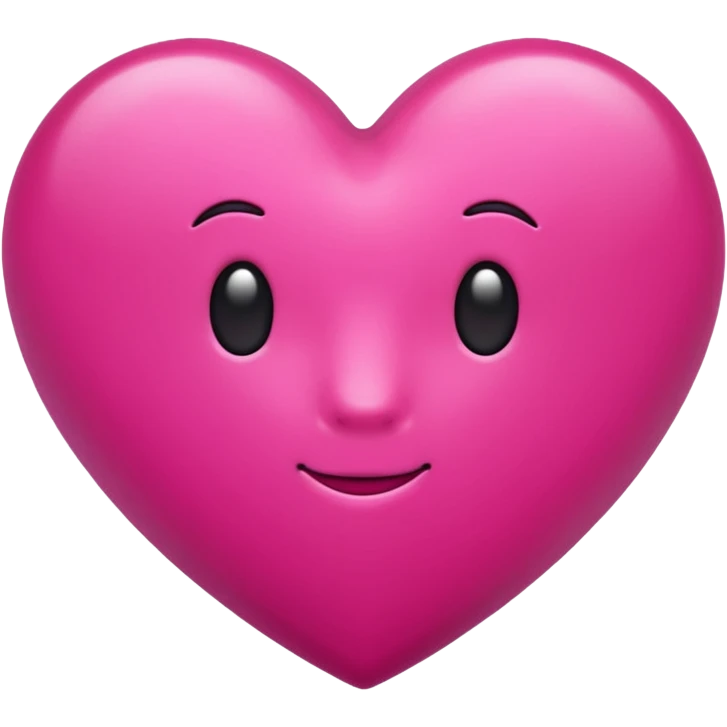 emoji cuore fucsia iphone emoji