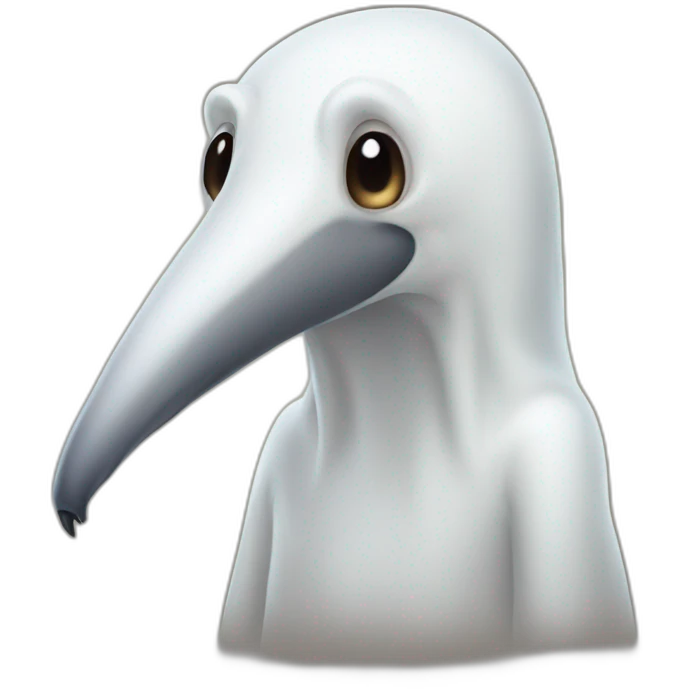 Ghost anteater emoji