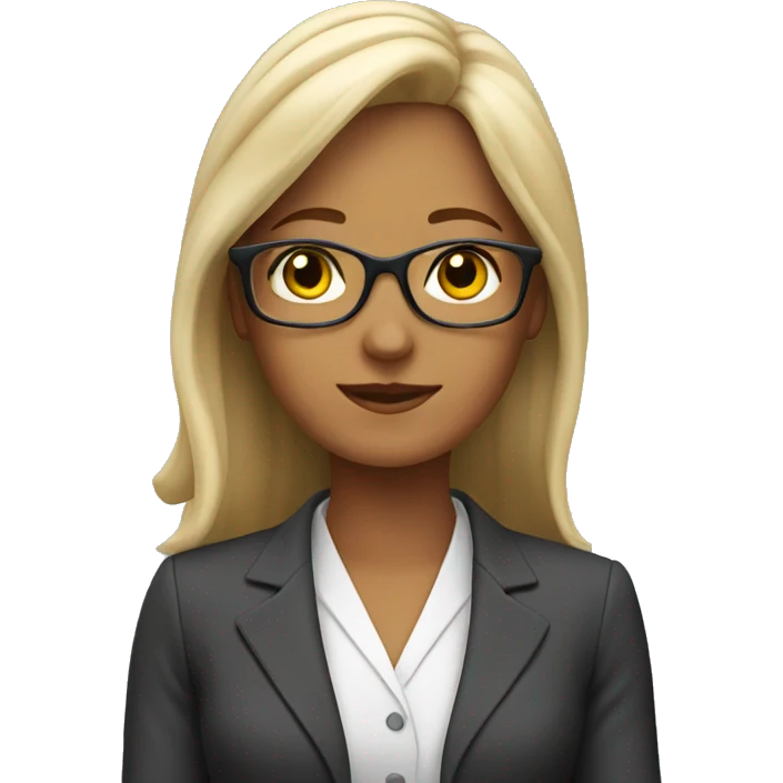 Lady accountant emoji