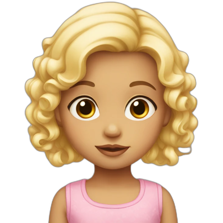Bebe niña emoji