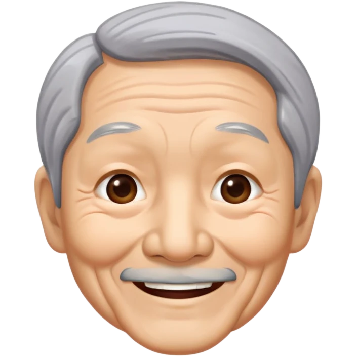 old asian man emoji