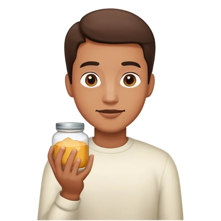 One man one jar emoji