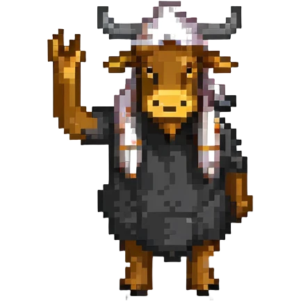 gnu saluting emoji
