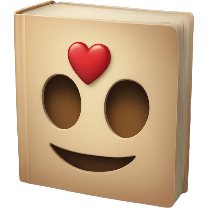 Heart stopper book emoji