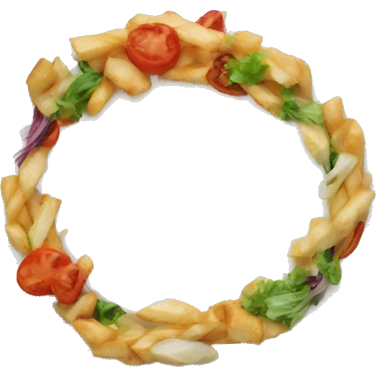 make me a plate with food, make it fun "Plateful" emoji