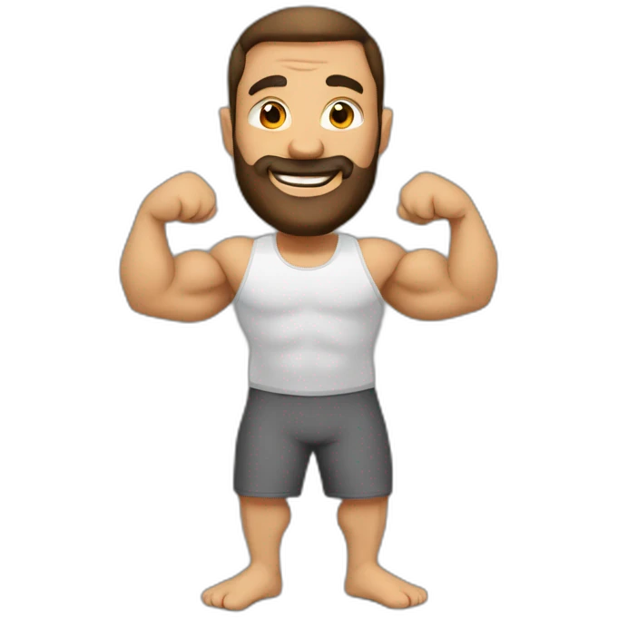 Man make crossfit emoji