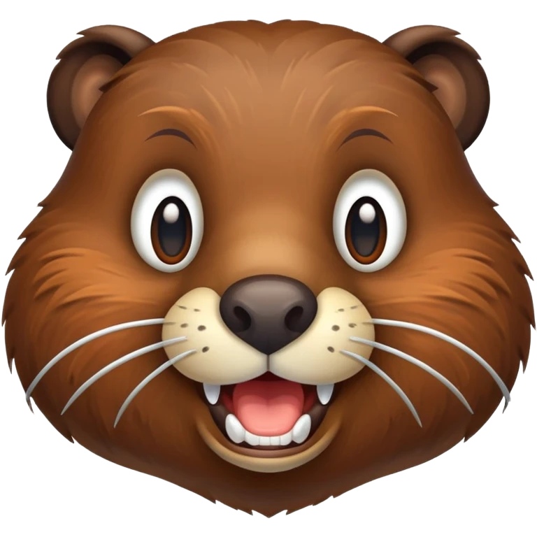 Beaver Face with Bucked teeth emoji