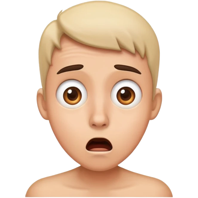 surprised+scared emoji