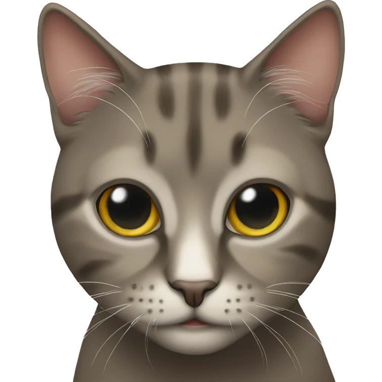 Blind cat emoji
