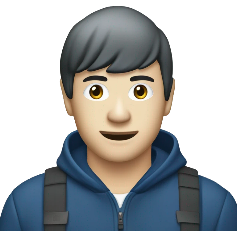 Dark blue car Honda crv 2002 year emoji